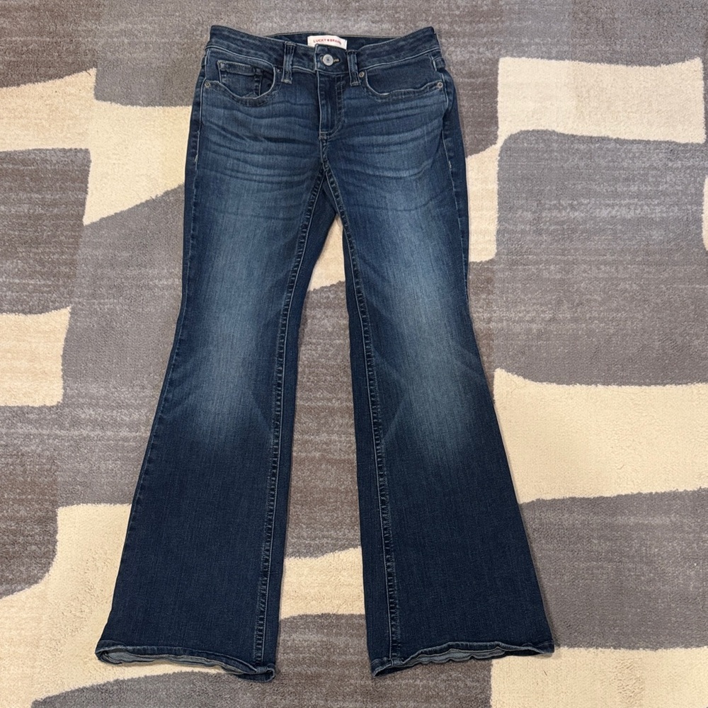 Lucky Brand Dark Blue Flare Jeans